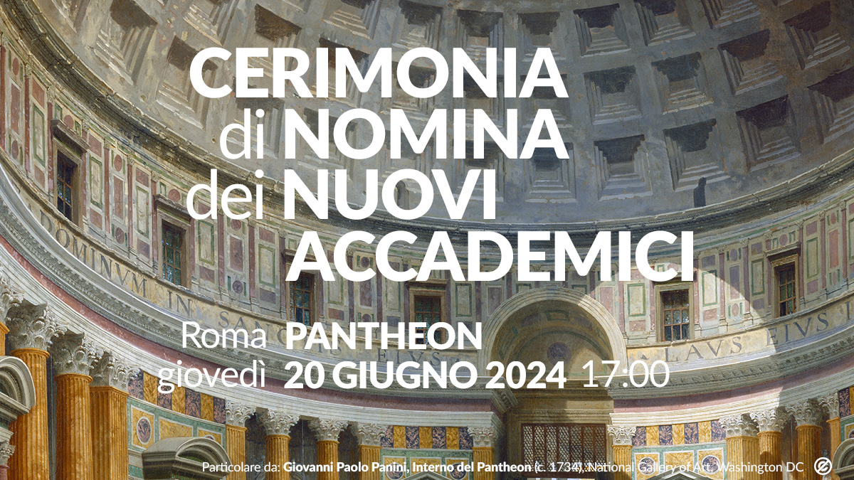 Cerimonia di nomina dei nuovi accademici